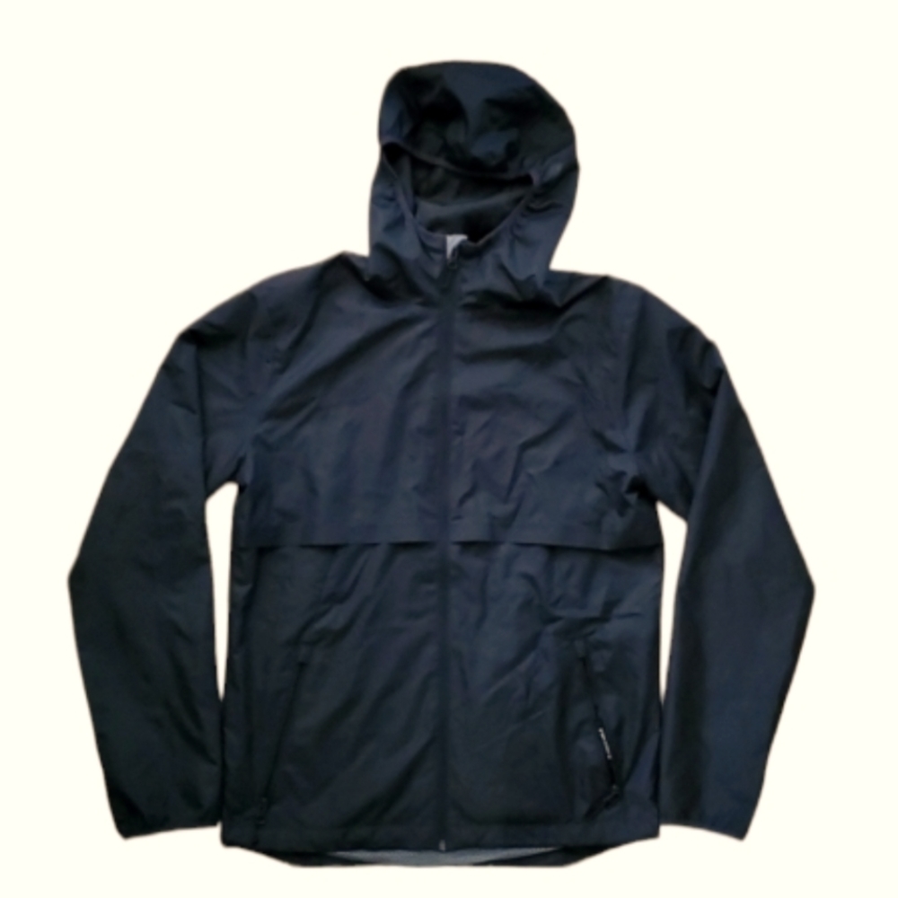 C9 Womans Black Packable Water Resistant Rain Jacket Size Small